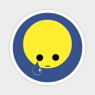 Sad Smiley | Blue Control Victim | MTG Control Hate Magnet